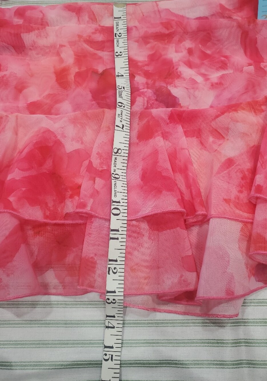 superdown Pink Floral Strapless Ruffle Mini Dress - Picture 6 of 10